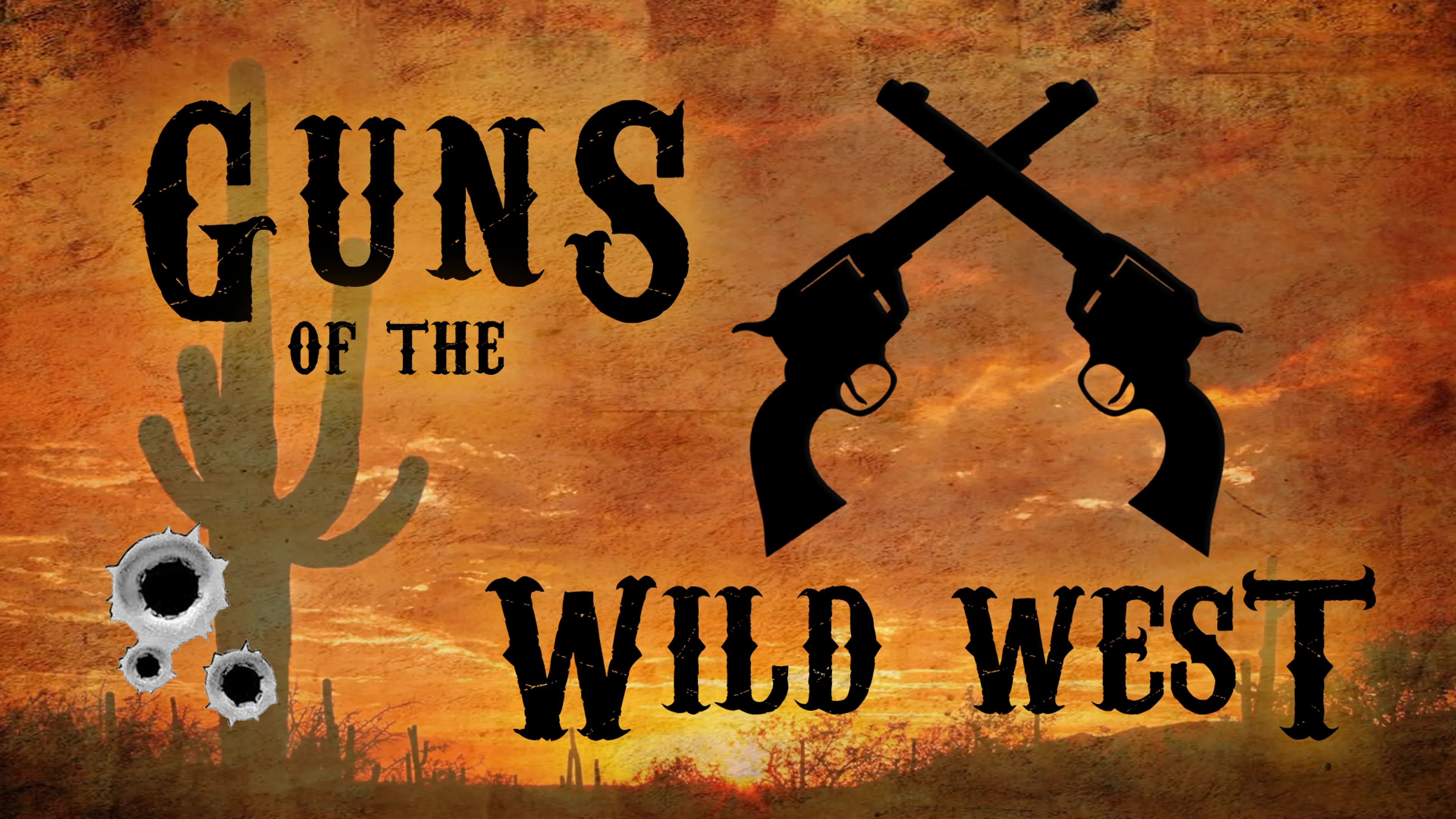 Guns of the Wild West poster